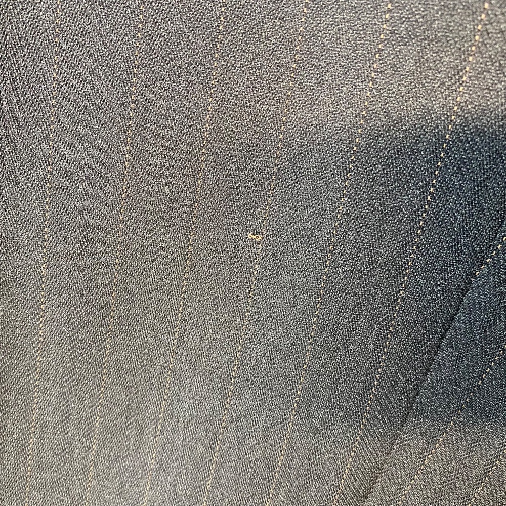 Garfield & Marks Size 10 • Brown Pinstripe Pantsuit • 2 Piece Jacket Pants - Picture 14 of 16